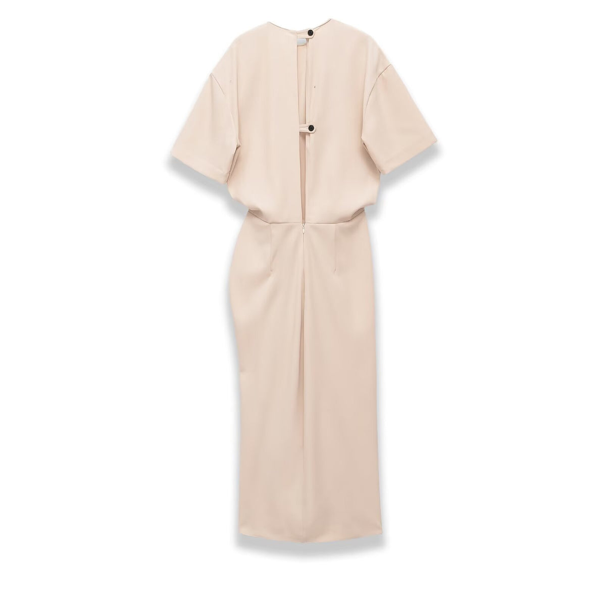 French design pleated flute dress