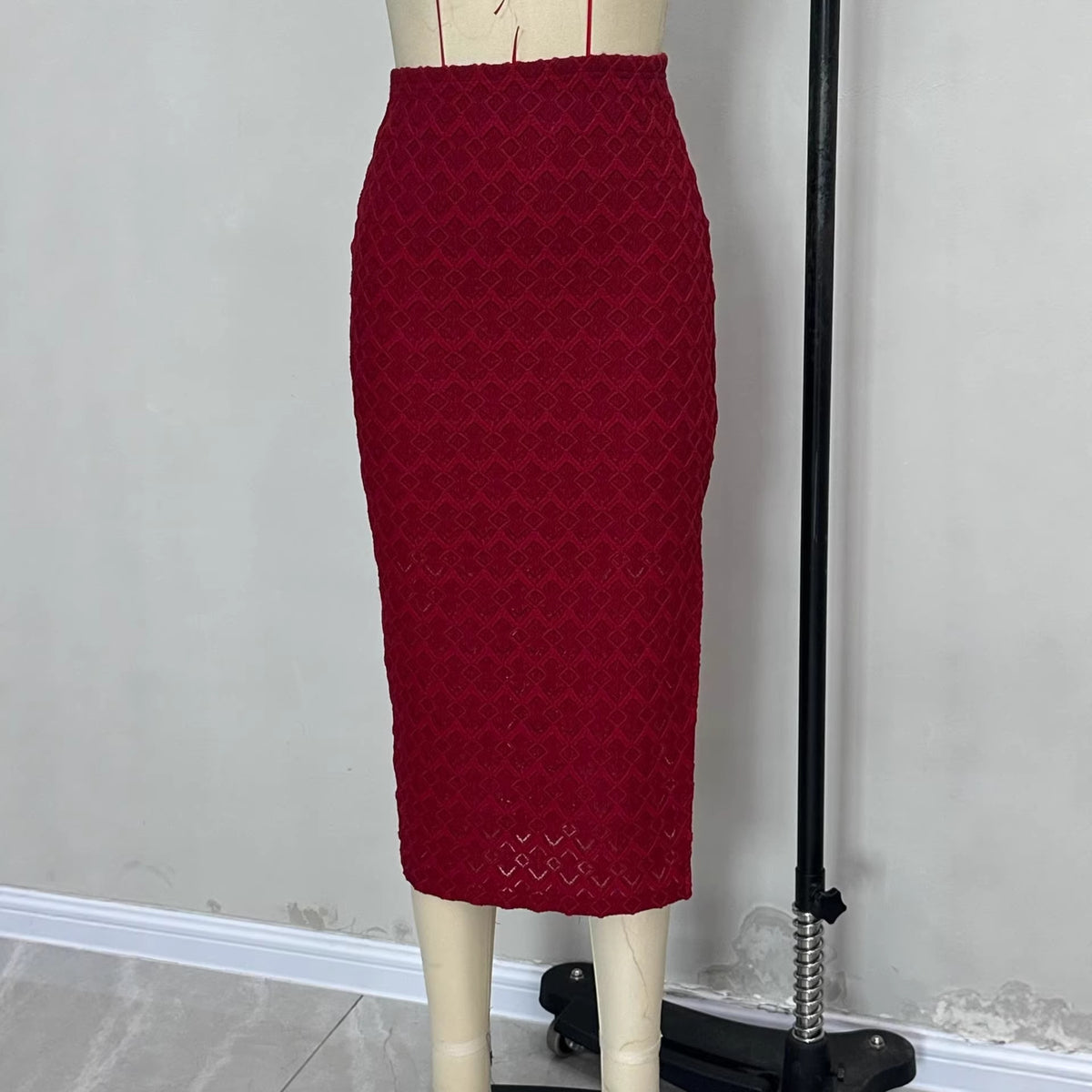 Long slit skirt for women
