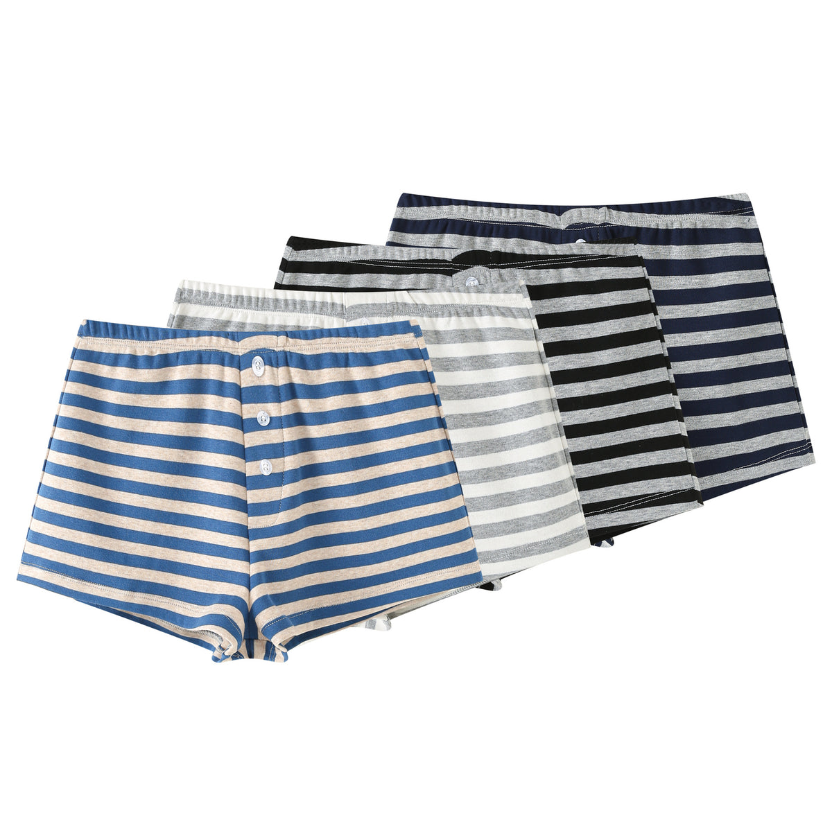 Comfortable Striped Casual Pants for Women, Versatile Slimming Yoga and Workout Trousers